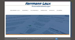 Desktop Screenshot of herrmann-laux.de